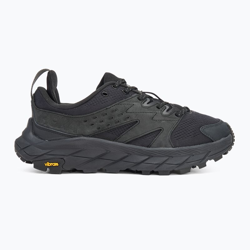 Чоловічі туристичні черевики HOKA Anacapa Breeze Low black/black 2