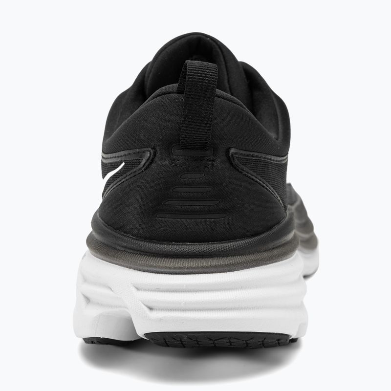 Кросівкі для бігу чоловічі HOKA Bondi 8 Wide black/white 6