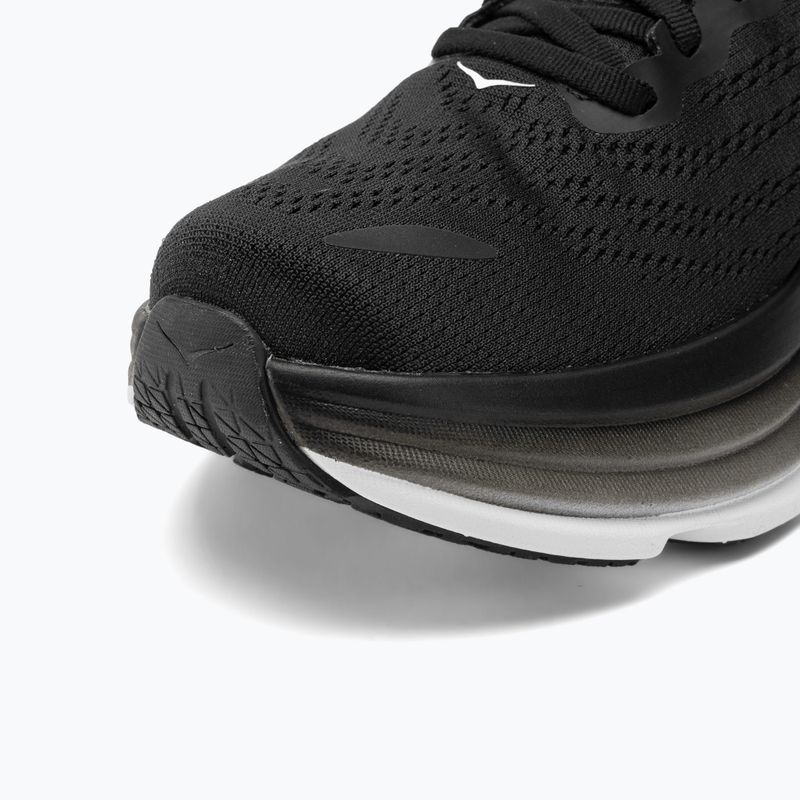 Кросівкі для бігу чоловічі HOKA Bondi 8 Wide black/white 7