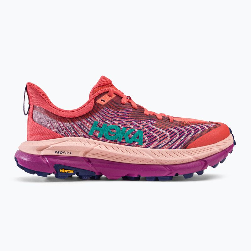 Кросівки для бігу жіночі HOKA Mafate Speed 4 помаранчеві 1131056-CPPF 2