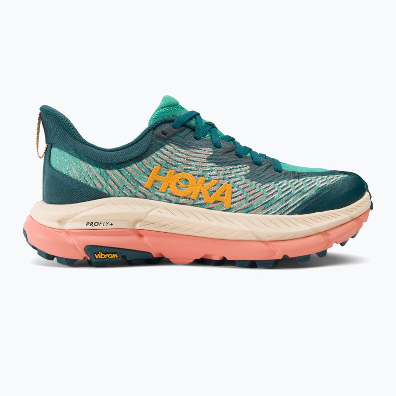 Кросівки для бігу жіночі HOKA Mafate Speed 4 deep teal/water garden 2