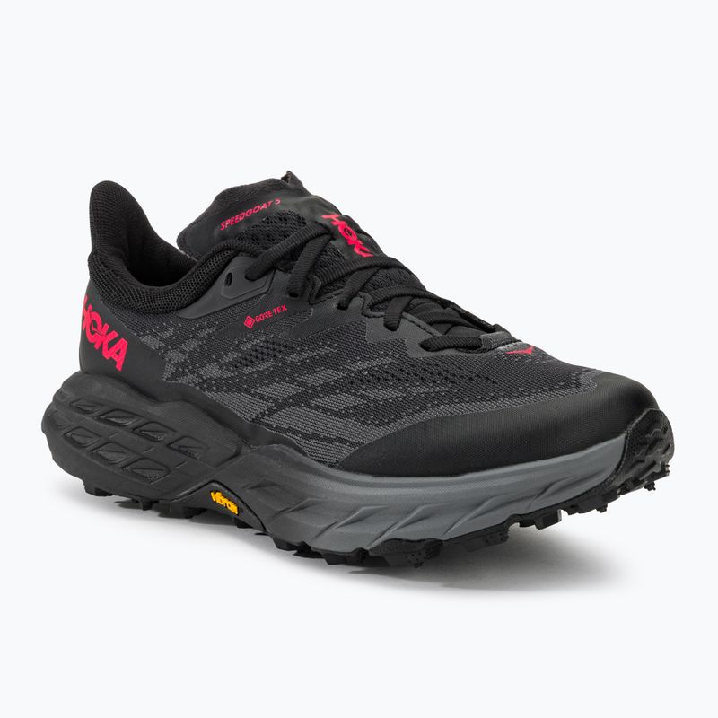 Кросівки для бігу жіночі HOKA Speedgoat 5 GTX Spike black/black