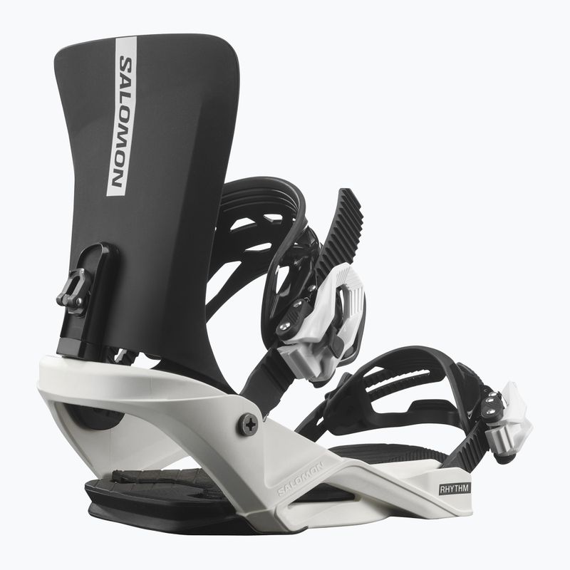 Кріплення для сноуборду дитяче Salomon Rhythm Jr black/white 2