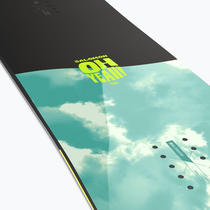 Сноуборд жіночий Salomon Oh Yeah чорно-зелений L47031300 9
