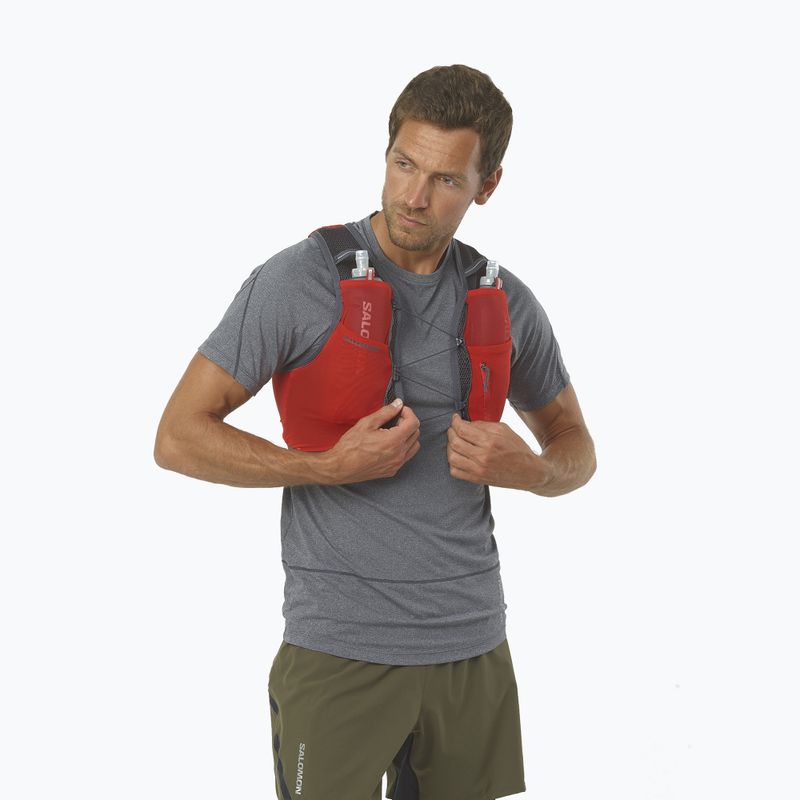 Жилет для бігу Salomon Active Skin 4 set fiery red/ebony 4