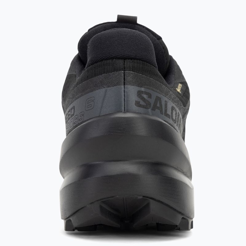 Жіночі бігові кросівки Salomon Speedcross 6 GTX чорний/чорний/фан 11