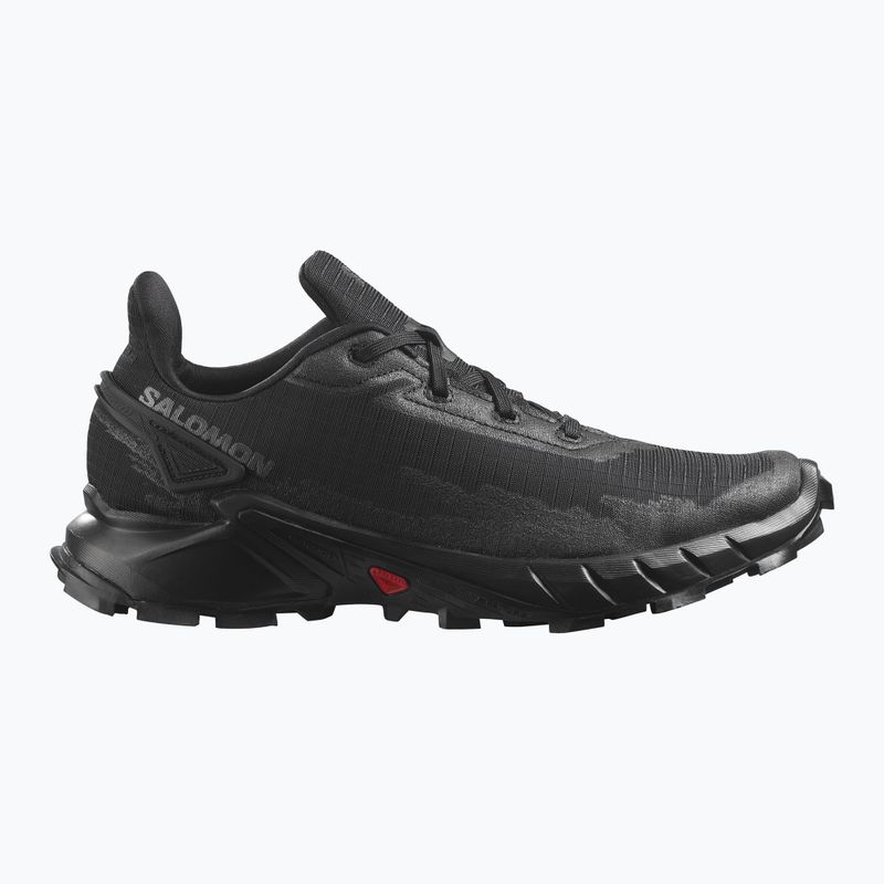 Кросівки для бігу жіночі Salomon Alphacross 4 black/black 10
