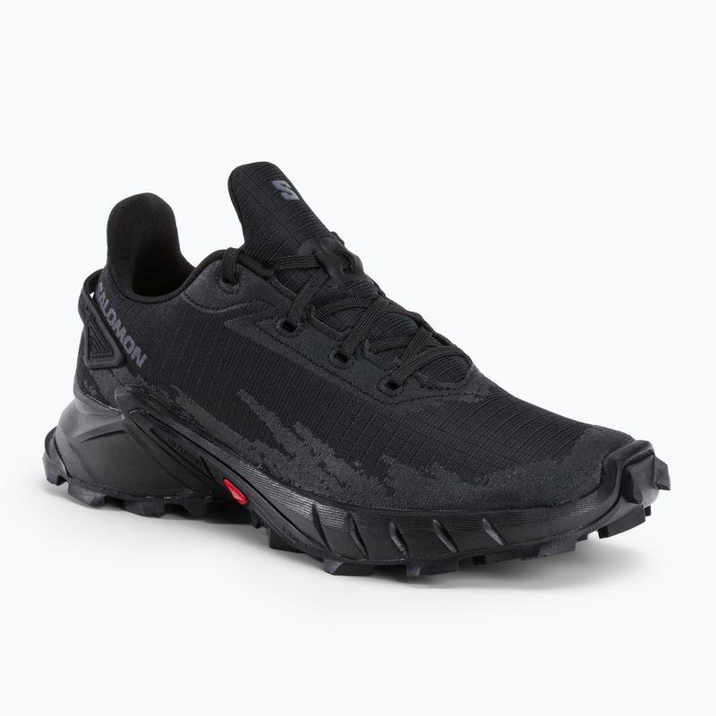 Кросівки для бігу жіночі Salomon Alphacross 4 black/black