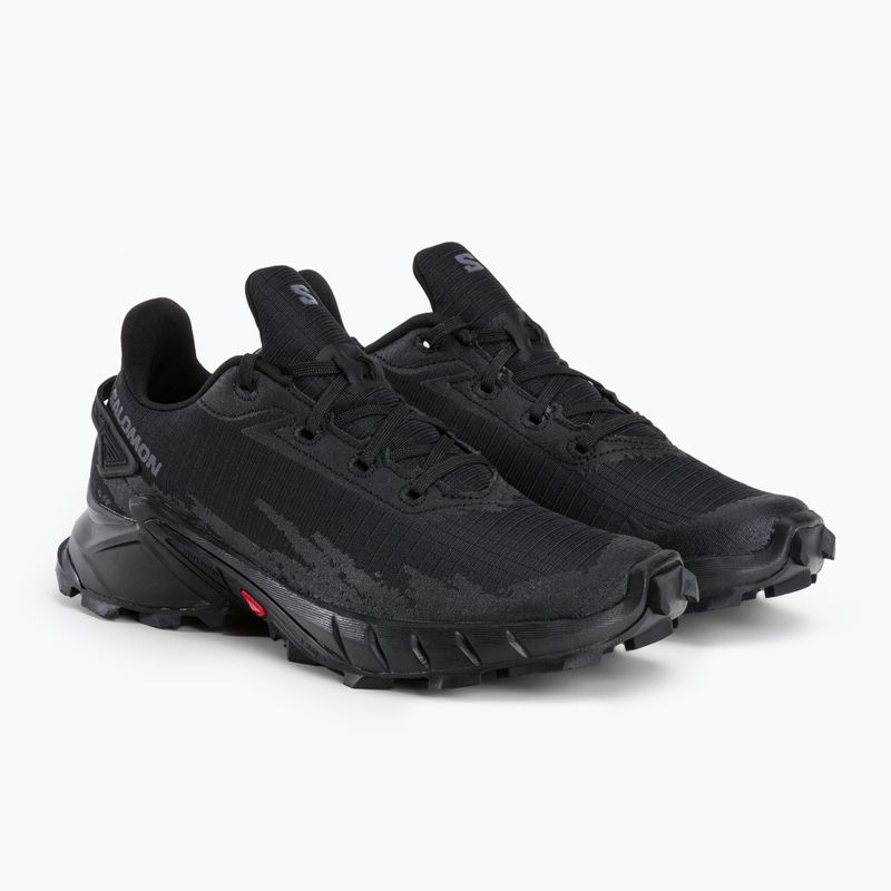 Кросівки для бігу жіночі Salomon Alphacross 4 black/black 4
