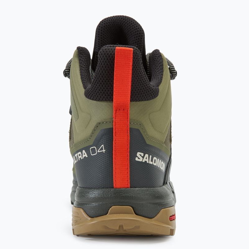 Чоловічі трекінгові черевики Salomon X Ultra 4 MID GTX глибокий лишайниковий зелений/торф/ламінарія 6