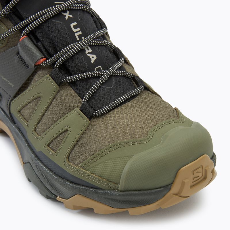 Чоловічі трекінгові черевики Salomon X Ultra 4 MID GTX глибокий лишайниковий зелений/торф/ламінарія 7