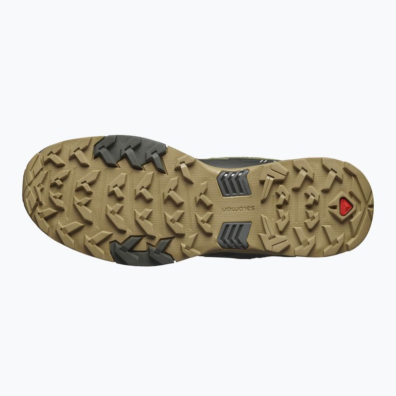 Чоловічі трекінгові черевики Salomon X Ultra 4 MID GTX глибокий лишайниковий зелений/торф/ламінарія 12