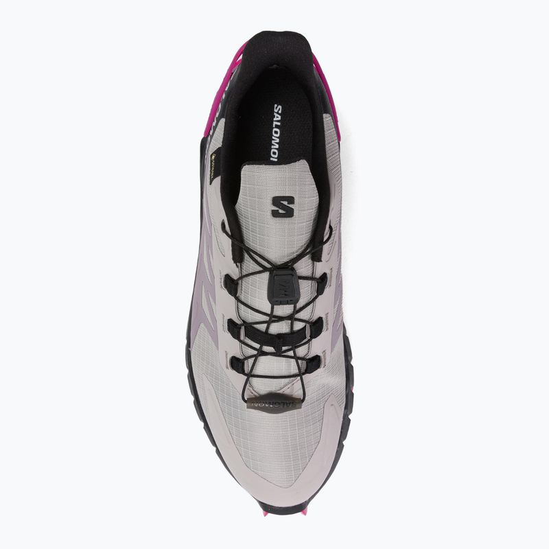 Кросівки для бігу жіночі Salomon Supercross 4 GTX сірі L41735500 6