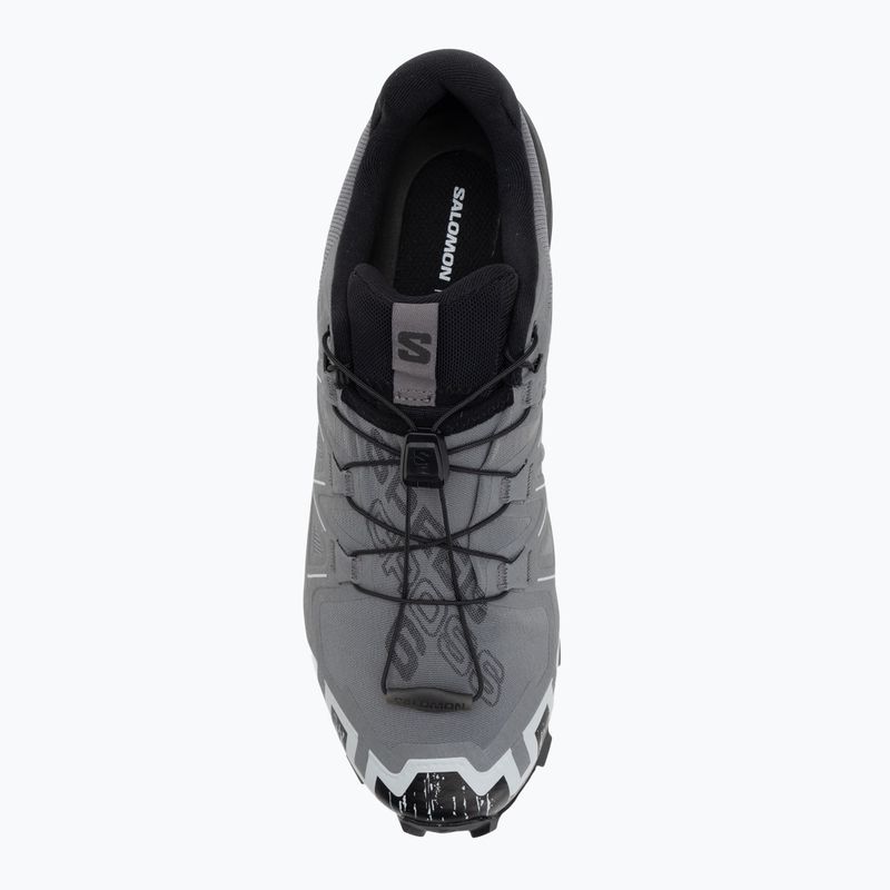 Кросівки для бігу чоловічі Salomon Speedcross 6 Wide quiet shade/black/pearl blue 5