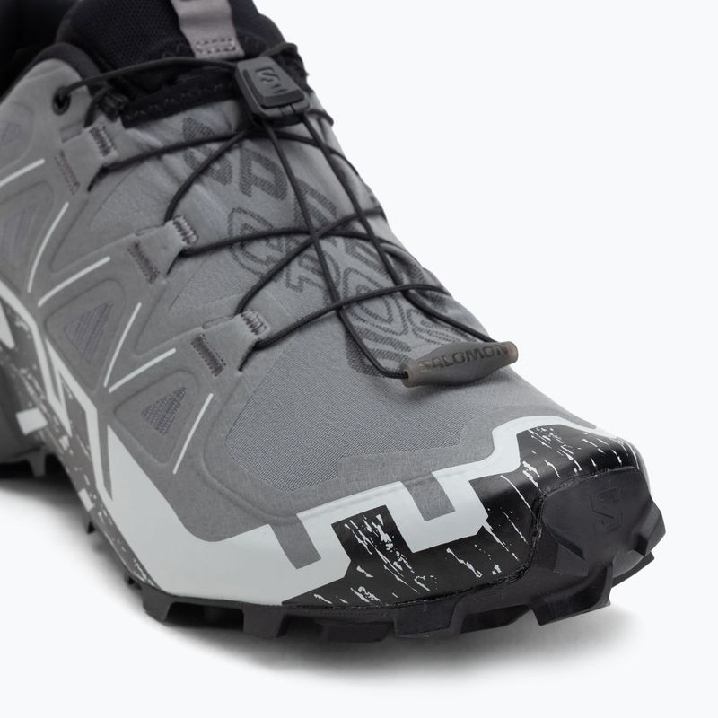 Кросівки для бігу чоловічі Salomon Speedcross 6 Wide quiet shade/black/pearl blue 7