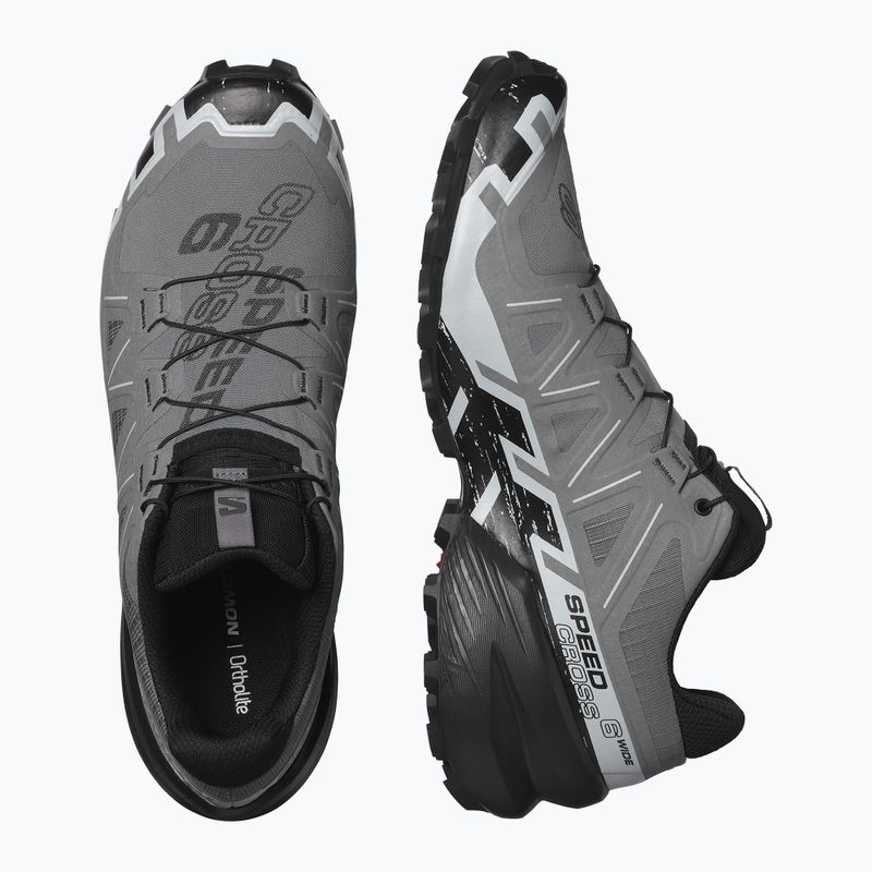 Чоловічі бігові кросівки Salomon Speedcross 6 Wide quiet shade/black/pearl blue 6
