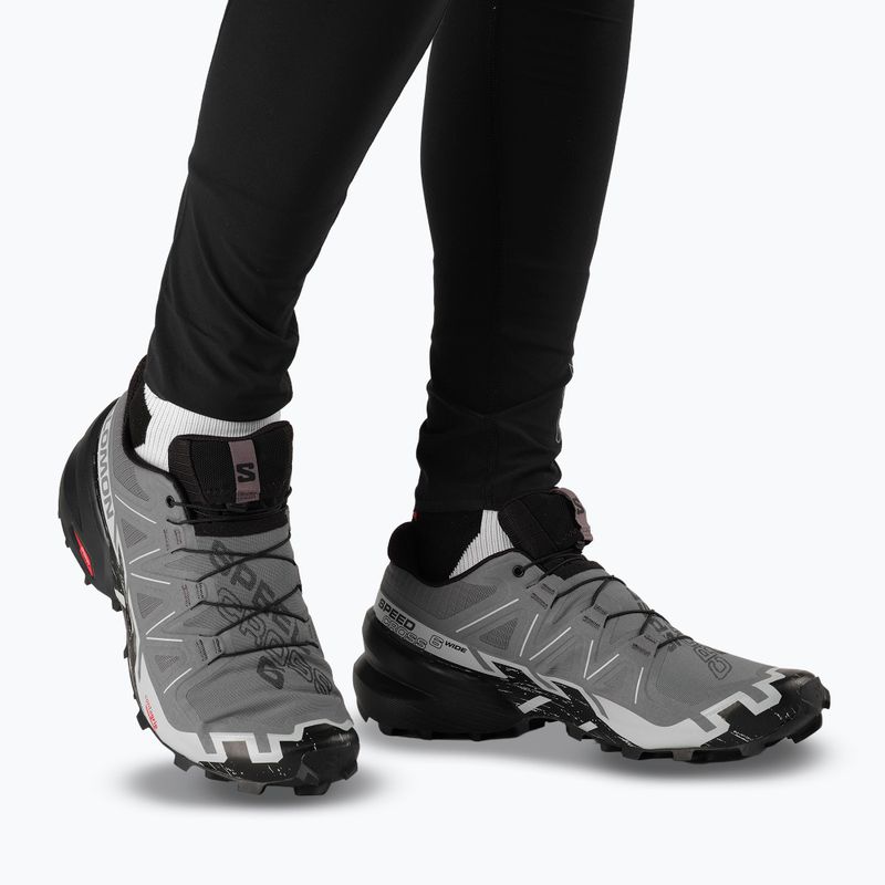 Чоловічі бігові кросівки Salomon Speedcross 6 Wide quiet shade/black/pearl blue 7