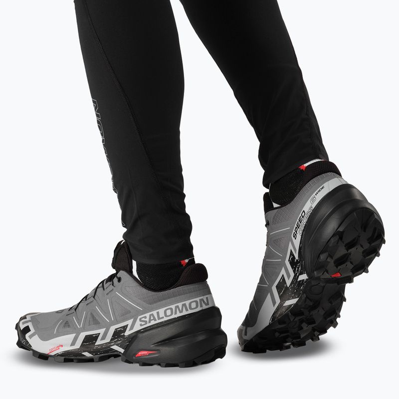 Чоловічі бігові кросівки Salomon Speedcross 6 Wide quiet shade/black/pearl blue 8