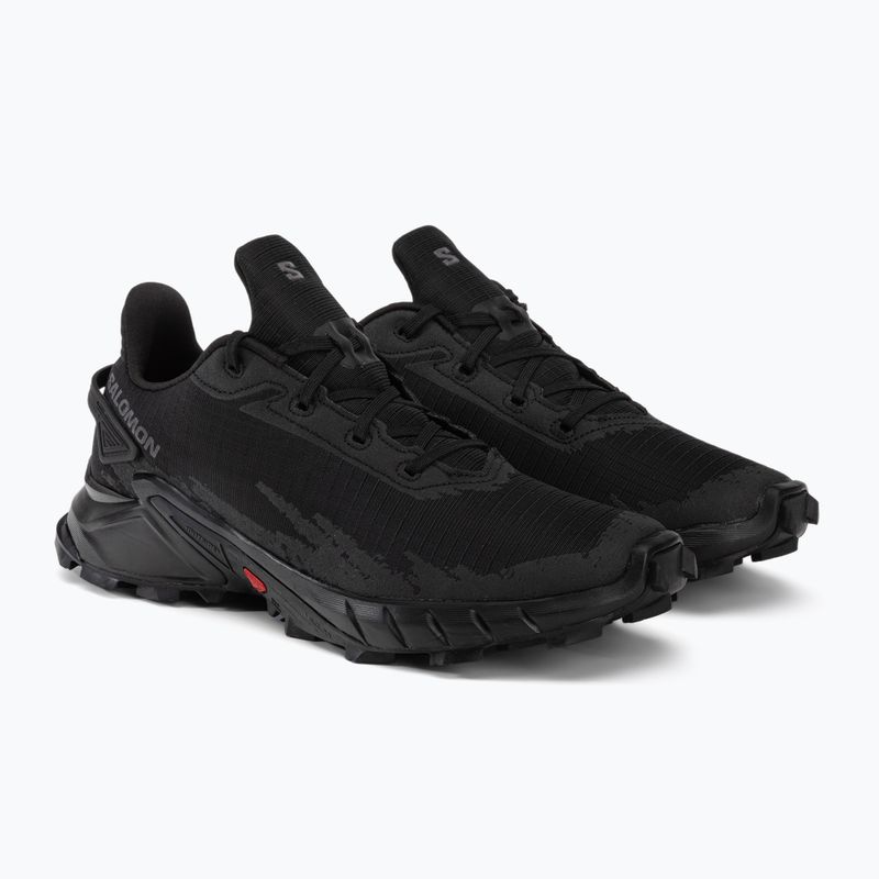 Кросівки для бігу чоловічі Salomon Alphacross 4 black/black 4