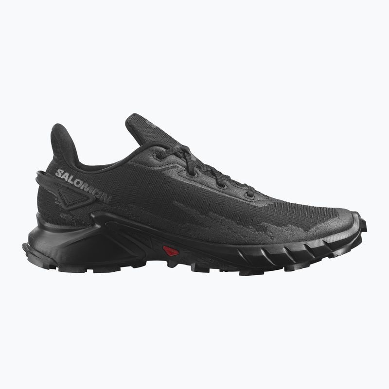 Кросівки для бігу чоловічі Salomon Alphacross 4 black/black 10