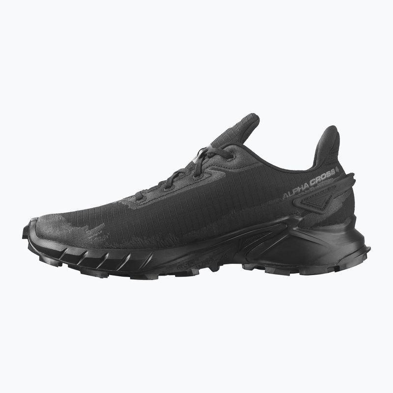 Кросівки для бігу чоловічі Salomon Alphacross 4 black/black 11
