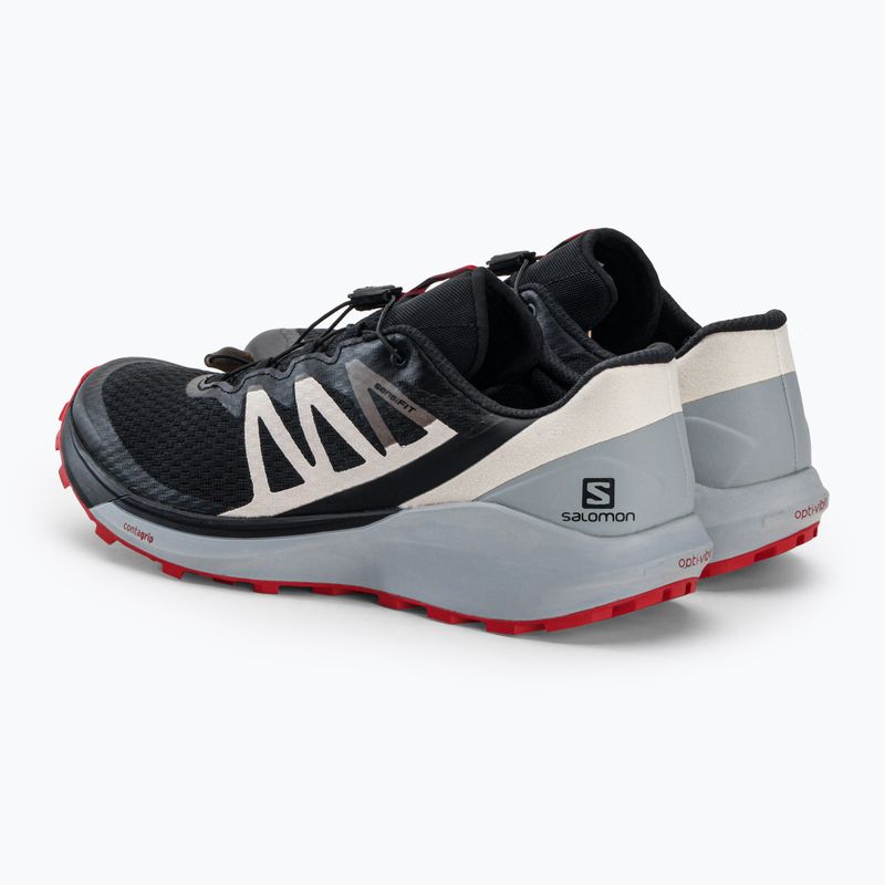 Кросівки для бігу чоловічі Salomon Sense Ride 4 чорні L41726600 3