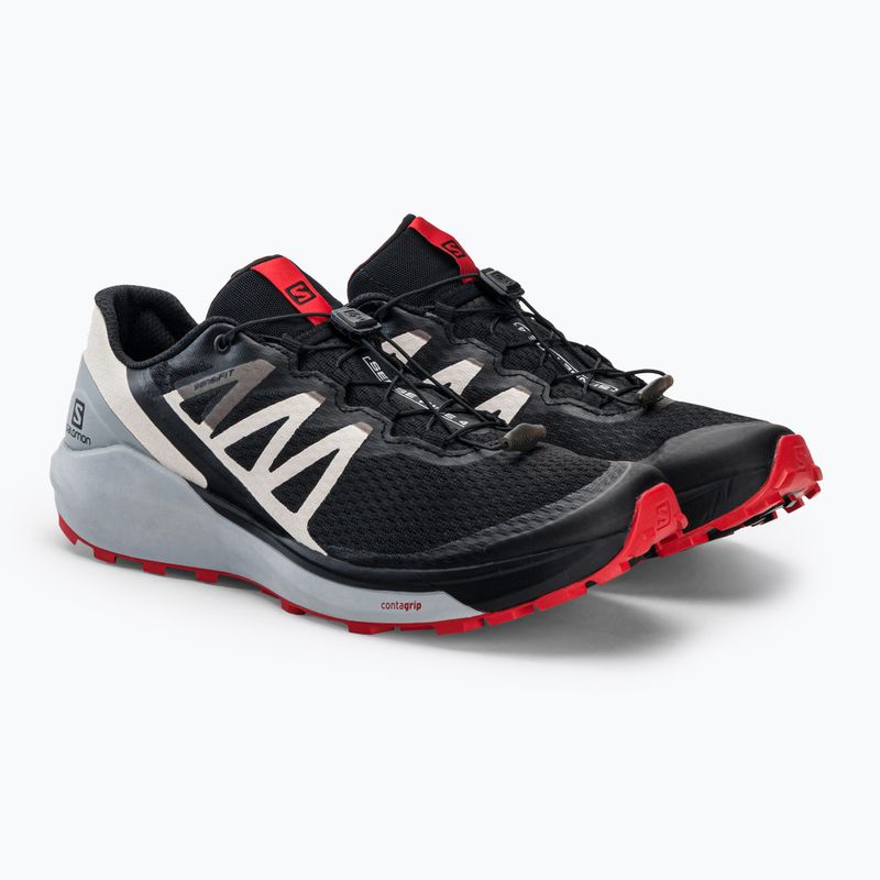 Кросівки для бігу чоловічі Salomon Sense Ride 4 чорні L41726600 7