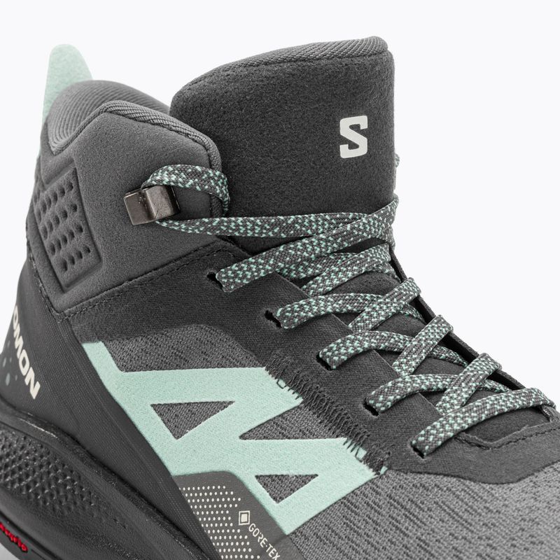 Взуття трекінгове жіноче Salomon Outpulse Mid GTX ebony/qush/ebony 8