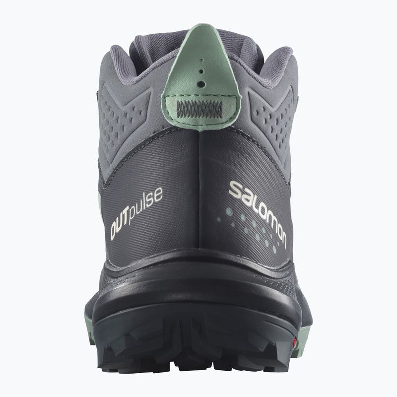 Взуття трекінгове жіноче Salomon Outpulse Mid GTX ebony/qush/ebony 14