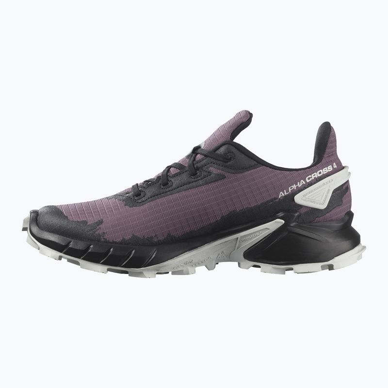Кросівки для бігу жіночі Salomon Alphacross 4 moonscape/black/lunr 11