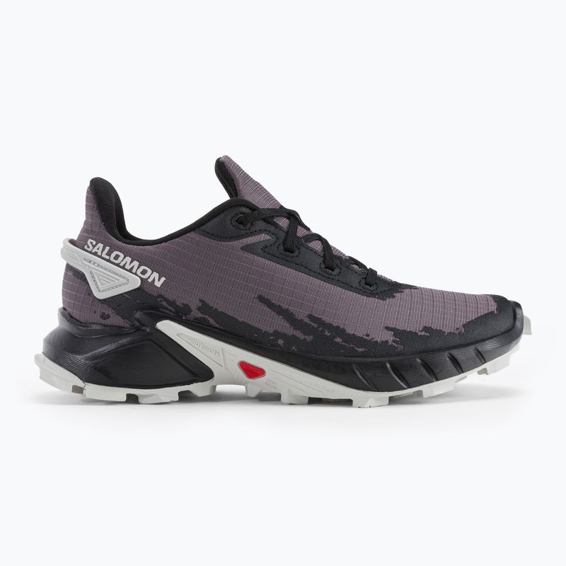 Кросівки для бігу жіночі Salomon Alphacross 4 moonscape/black/lunr 2