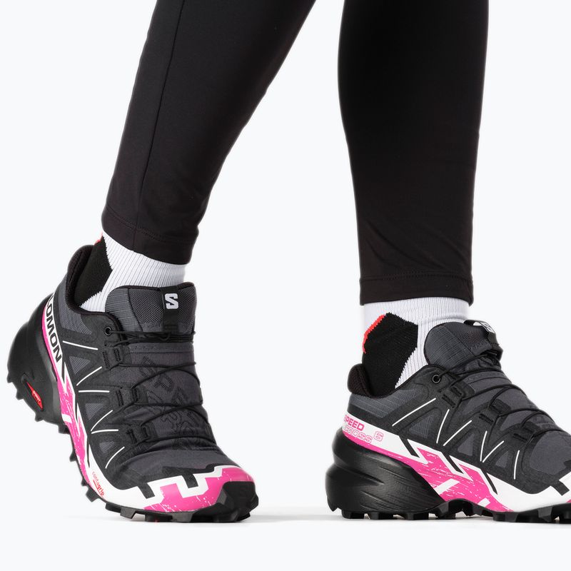 Кросівки для бігу жіночі Salomon Speedrcross 6 сірі L41743000 3