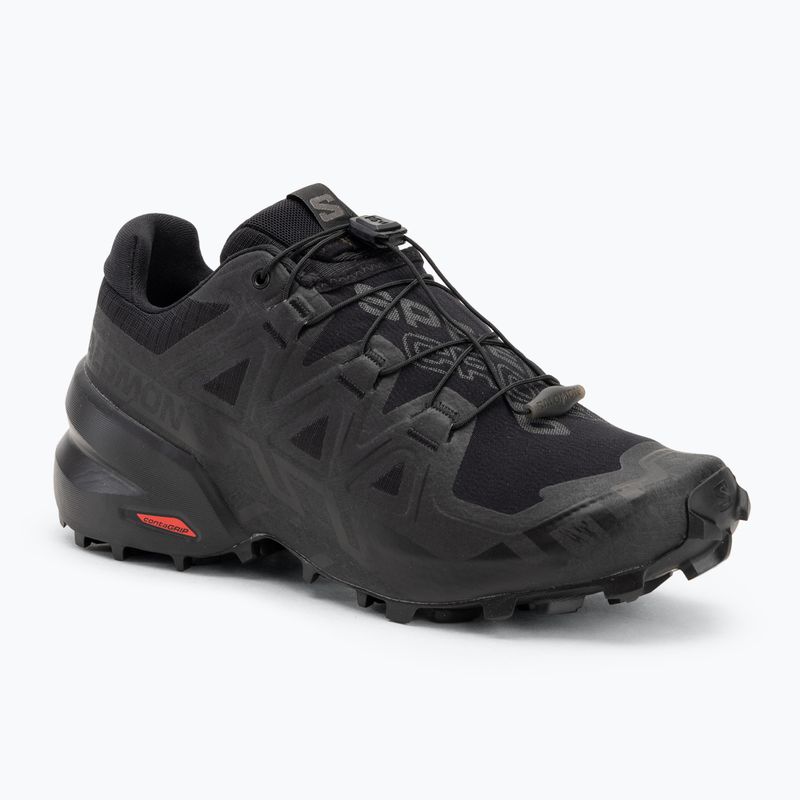 Кросівки для бігу чоловічі Salomon Speedcross 6 GTX Wide black/phantom
