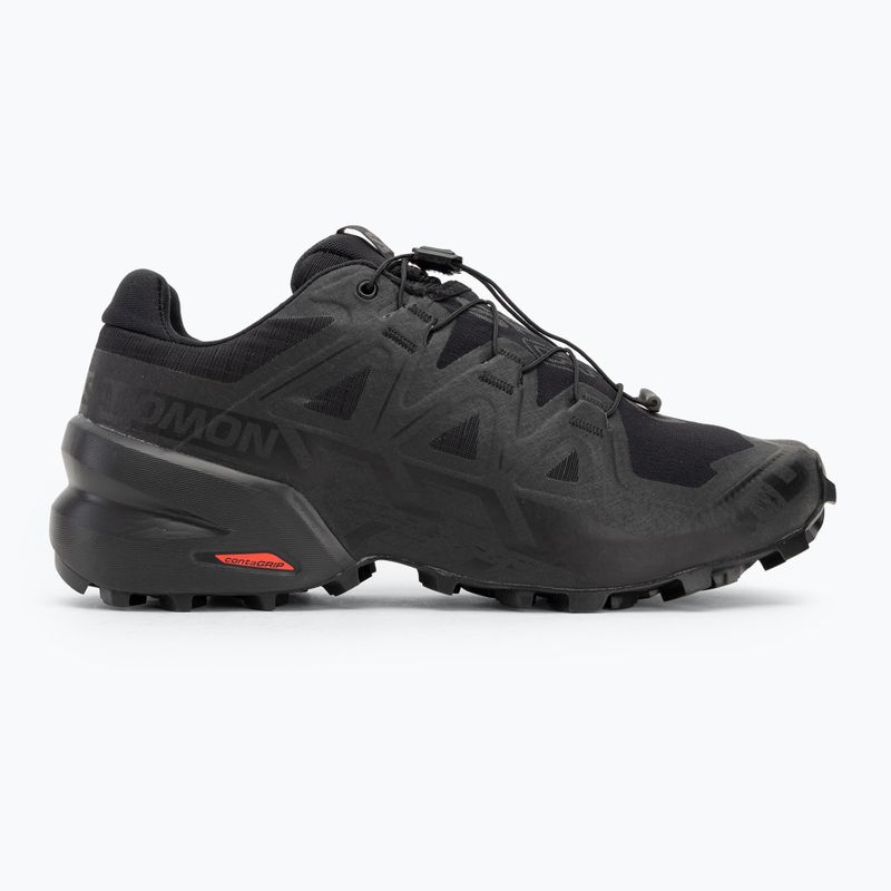 Кросівки для бігу чоловічі Salomon Speedcross 6 GTX Wide black/phantom 2