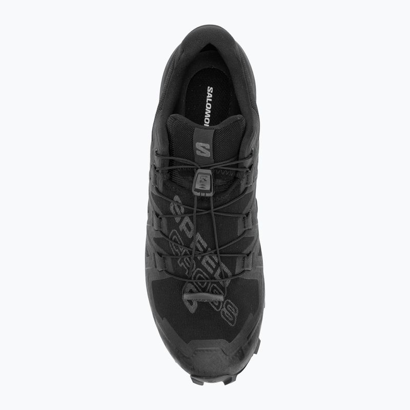 Кросівки для бігу чоловічі Salomon Speedcross 6 Wide black/phantom 5