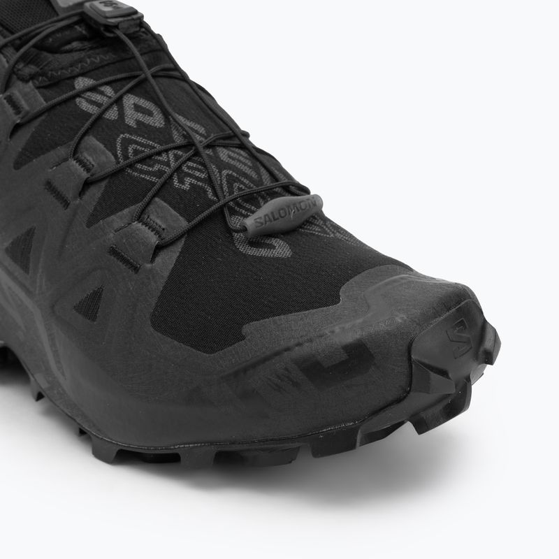 Кросівки для бігу чоловічі Salomon Speedcross 6 GTX Wide black/phantom 7