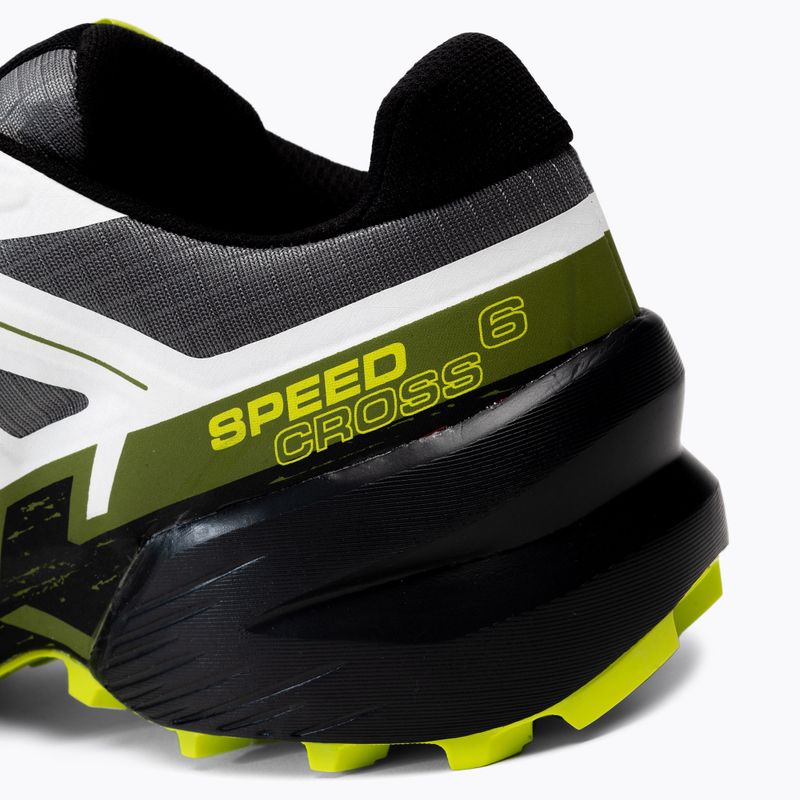 Кросівки для бігу чоловічі Salomon Speedrcross 6 чорно-білі L41738300 9