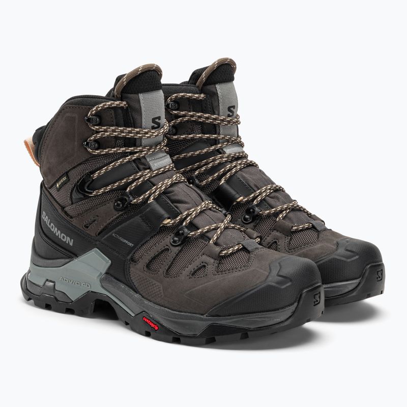 Взуття трекінгове жіноче Salomon Quest 4 GTX magnet/black/sun 4