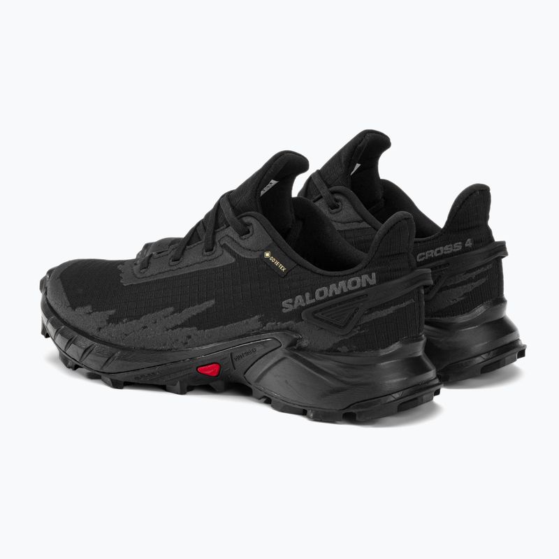 Кросівки для бігу жіночі Salomon Alphacross 4 GTX black/black 3