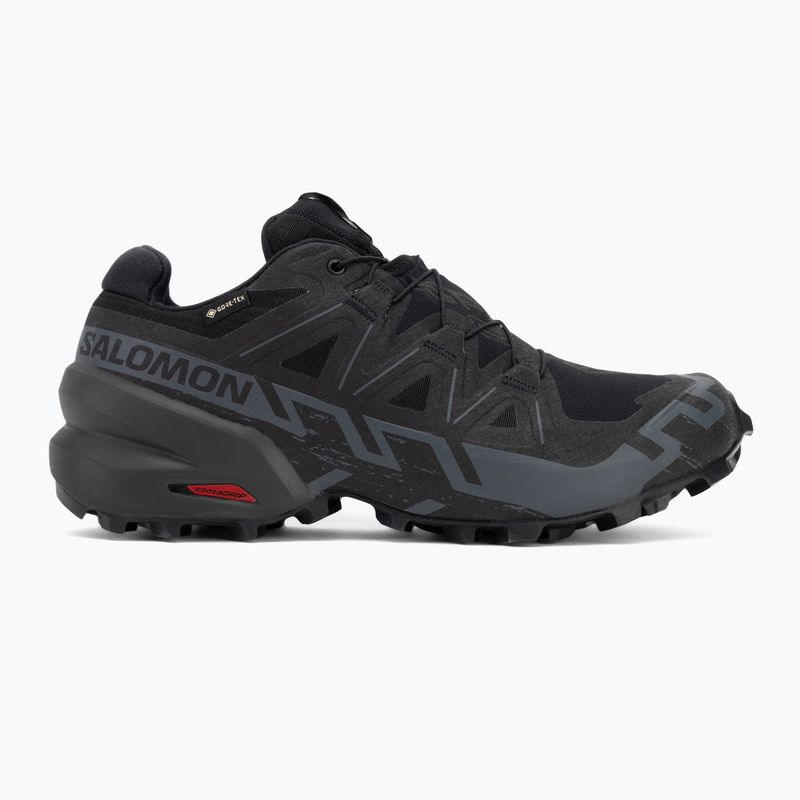 Кросівки для бігу чоловічі Salomon Speedcross 6 GTX black/black/phantom 2