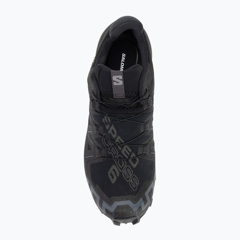 Кросівки для бігу чоловічі Salomon Speedcross 6 GTX black/black/phantom 5