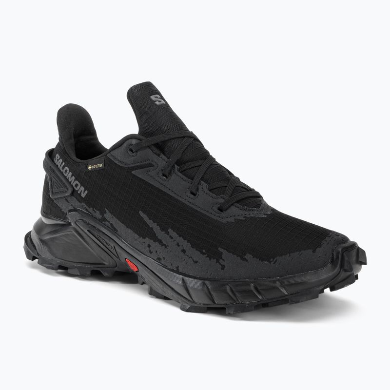 Кросівки для бігу чоловічі Salomon Alphacross 4 GTX black/black