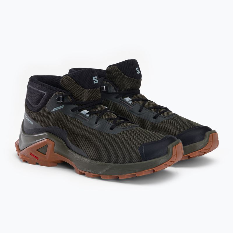 Черевики для трекінгу чоловічі Salomon X Reveal Chukka CSWP 2 зелені L41763000 5