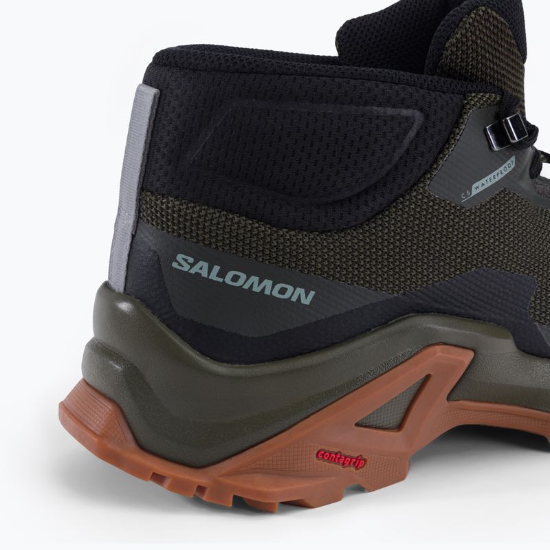Черевики для трекінгу чоловічі Salomon X Reveal Chukka CSWP 2 зелені L41763000 7