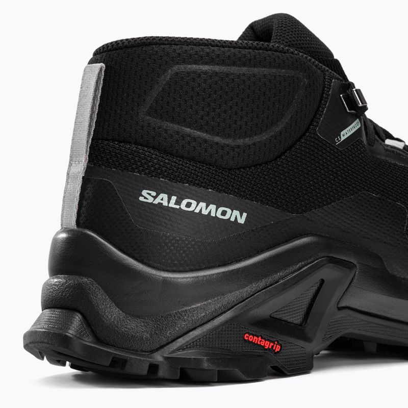 Черевики для трекінгу чоловічі Salomon X Reveal Chukka CSWP 2 чорні L41762900 8