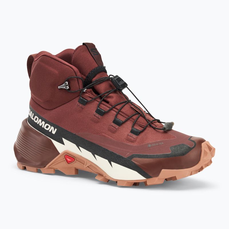 Черевики трекінгові жіночі Salomon Cross Hike MID GTX 2 bitter chocolate/ mocha mousse