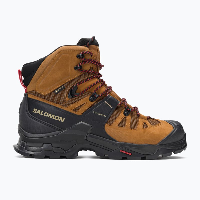 Взуття трекінгове чоловіче Salomon Quest 4 GTX коричневе L47156400 2