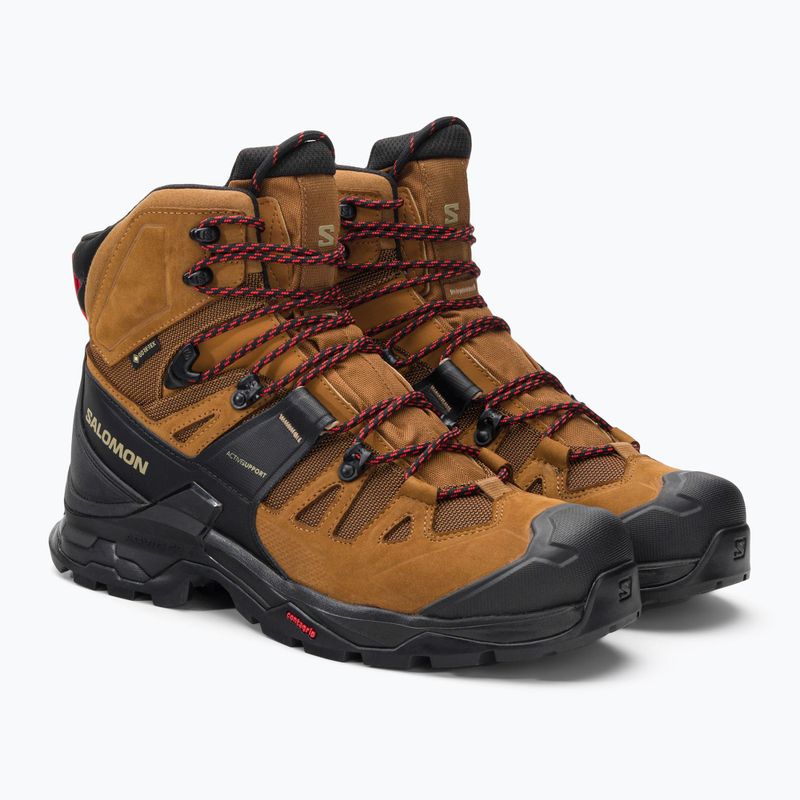 Взуття трекінгове чоловіче Salomon Quest 4 GTX коричневе L47156400 4