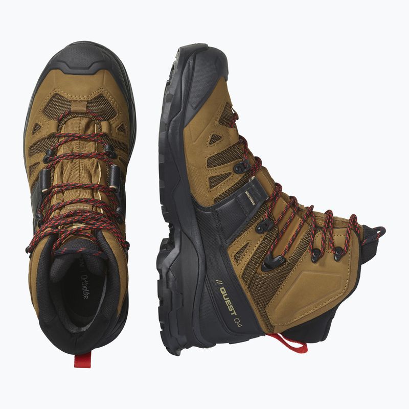 Взуття трекінгове чоловіче Salomon Quest 4 GTX коричневе L47156400 12