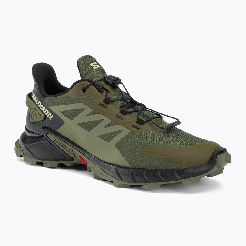 Кросівки для бігу чоловічі Salomon Supercross 4 зелені L47205100